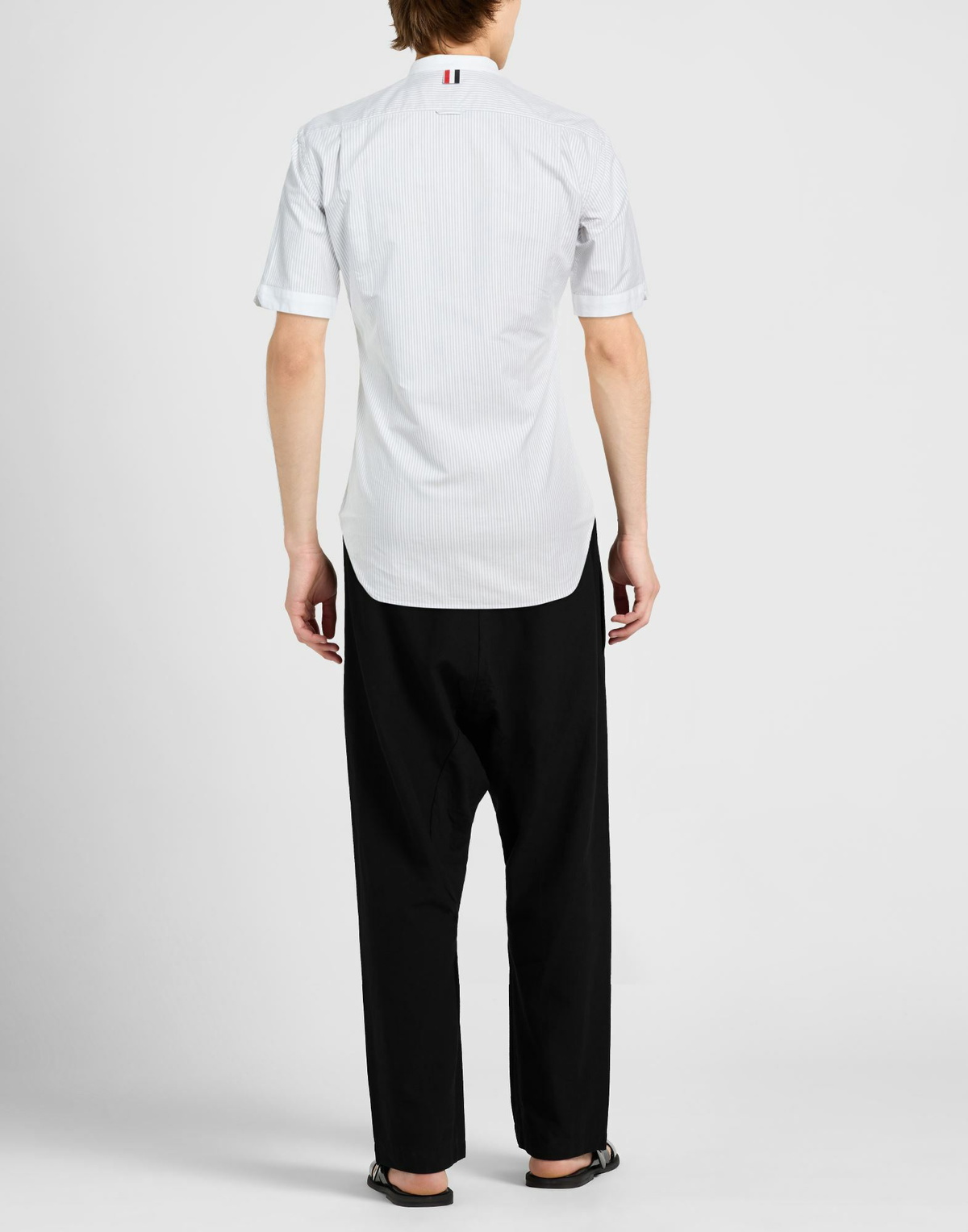 Thom Browne Mens Shirt in Grey