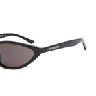 Balenciaga BB0402S Sunglasses in Black/Grey 