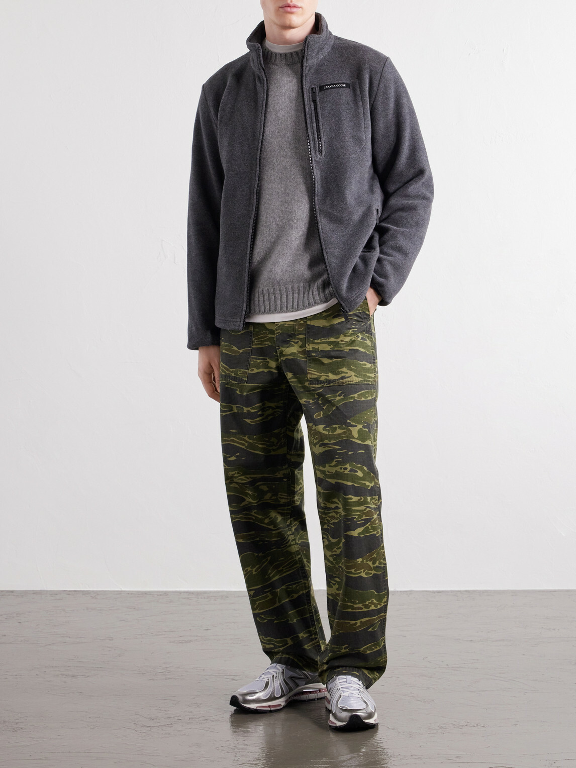 Canada Goose - Loma Fleece Jacket - Gray