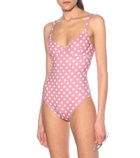 Caroline Constas Mykela dotted swimsuit