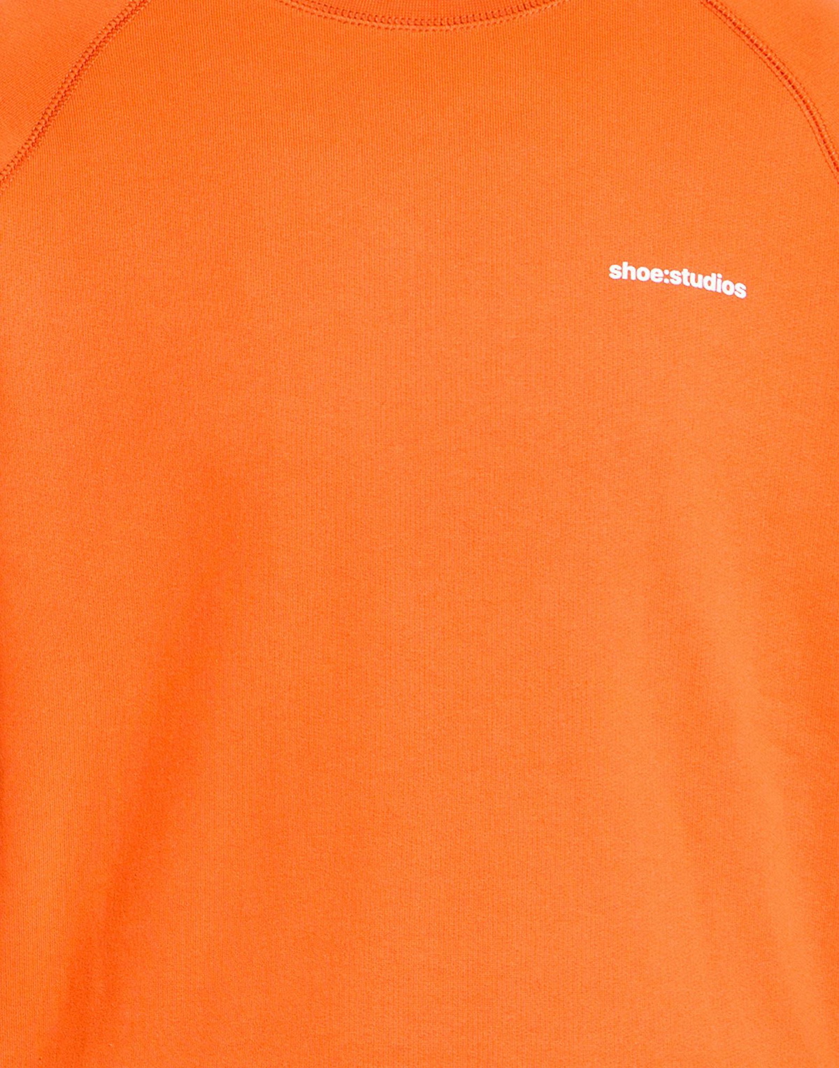 Shoe Mens Sweatshirt in Orange