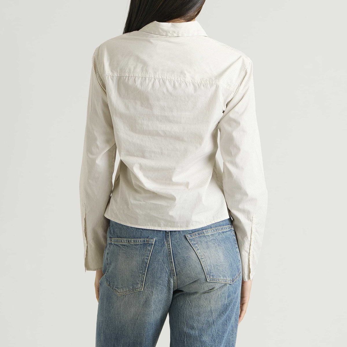 mfpen Women's Software Shirt in Elegant Stripe