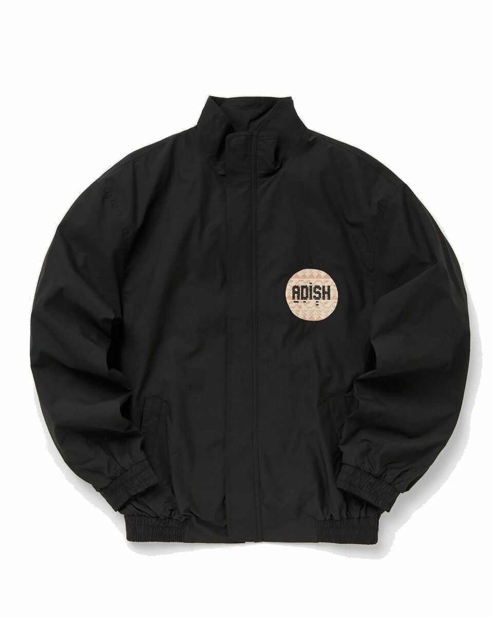 Photo: Adish Sur Logo Ripstop Track Jacket Black - Mens - Track Jackets