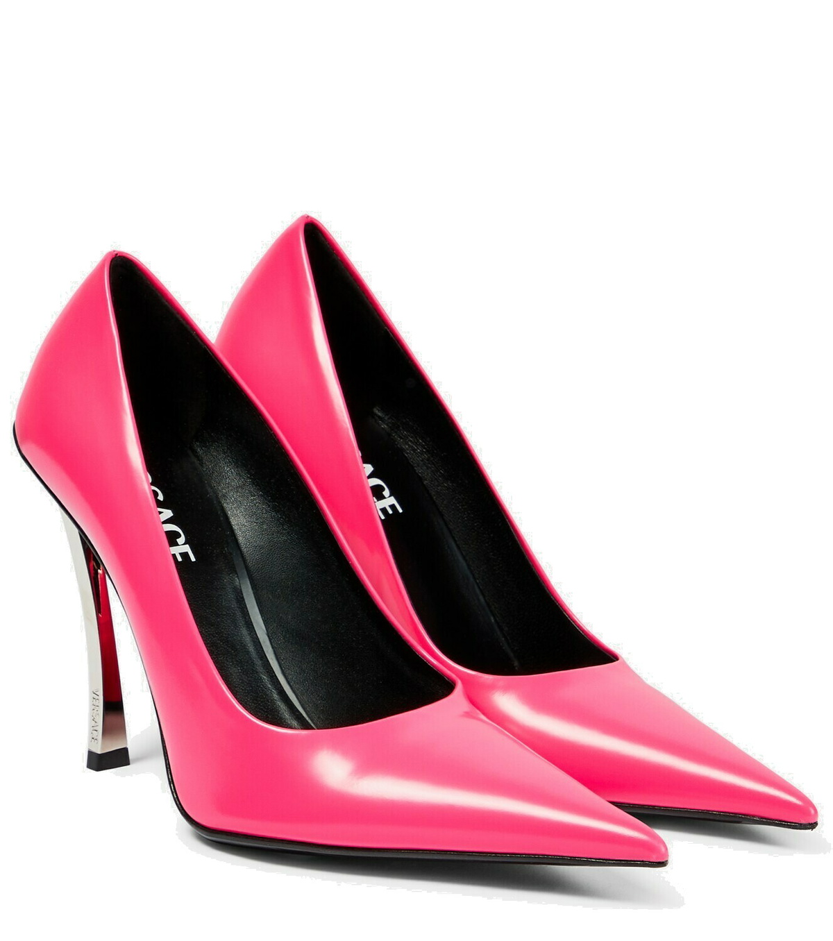 Versace - Pin-Point leather pumps Versace