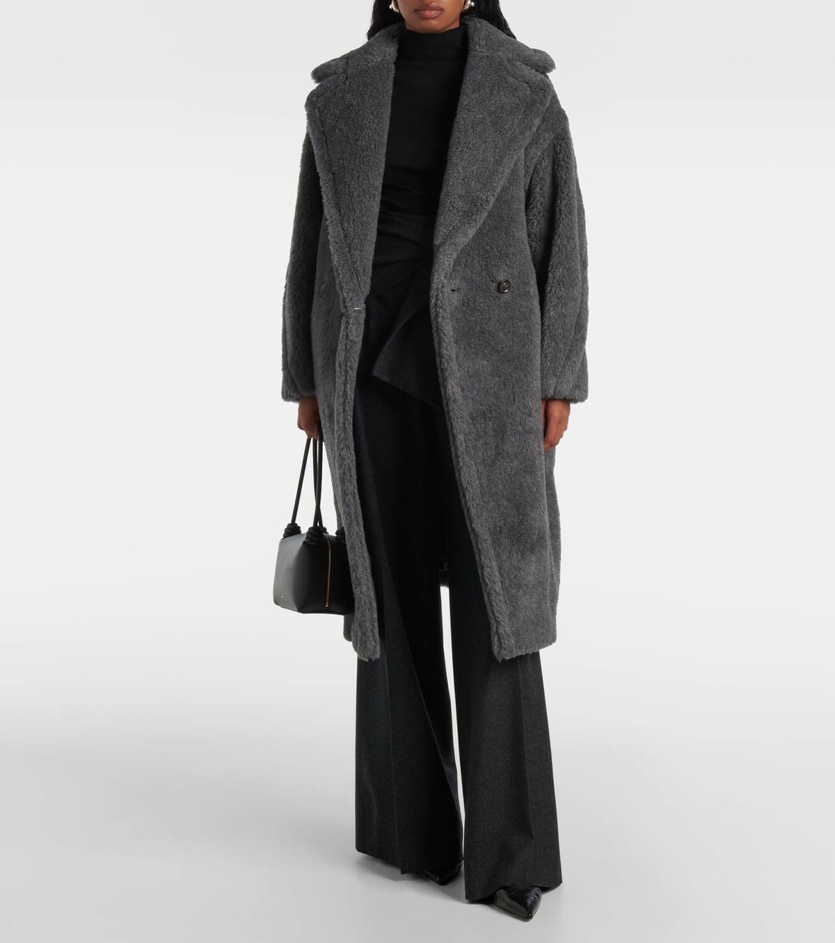 Max Mara Teddy Bear Icon wool and silk-blend teddy coat