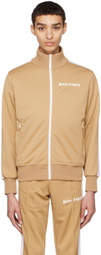 Palm Angels Beige Classic Track Jacket