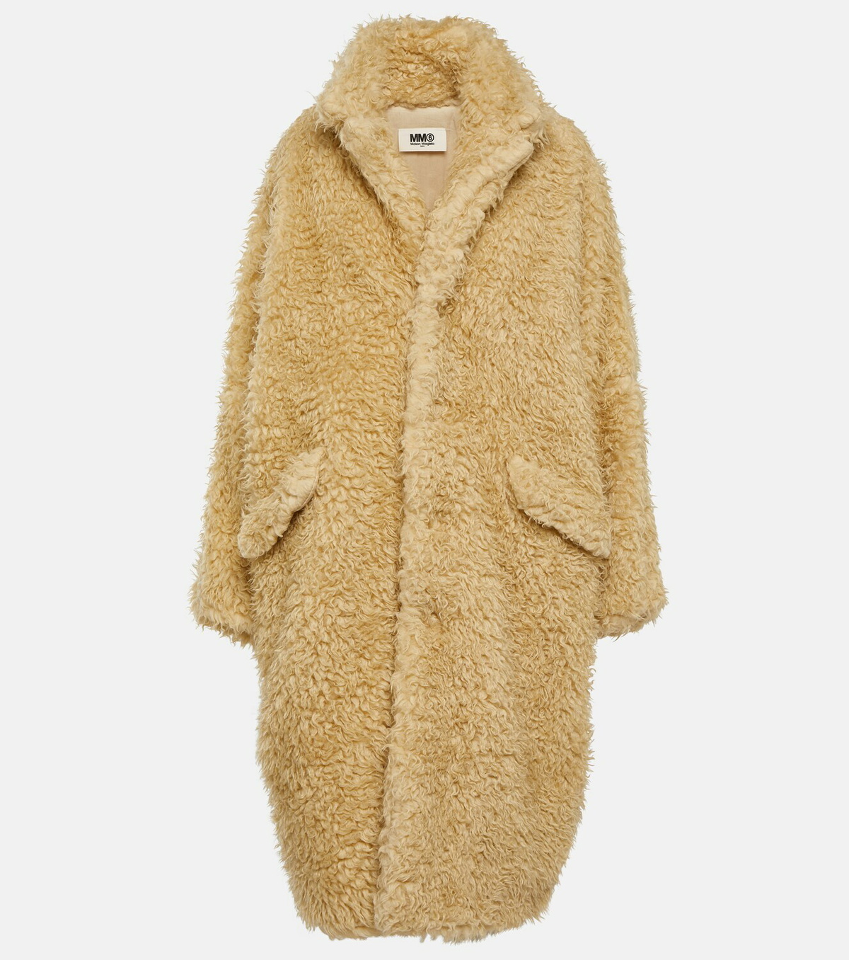 MM6 Maison Margiela Oversized faux fur coat MM6 Maison Margiela