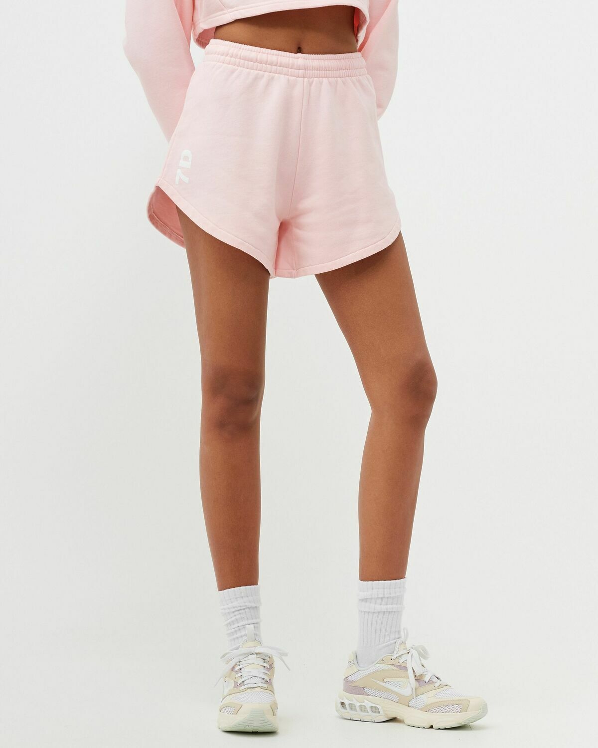 7 Days Active  Barb Shorts Pink Casual Shorts