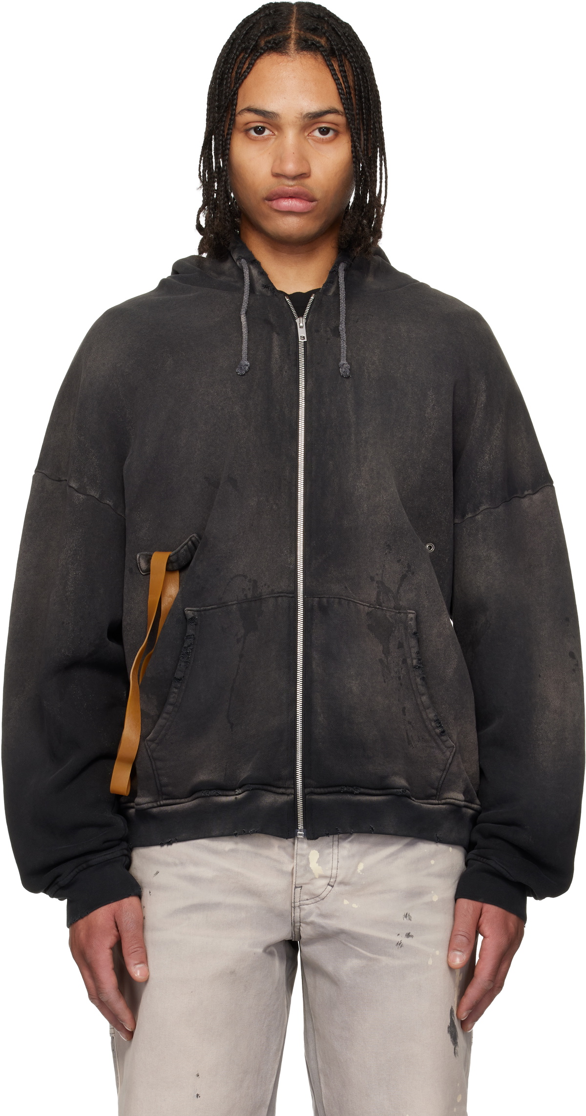 トップス ALEXANDER DIGENOVA A NEW WORLD HOODIE 2 ALEXANDER DIGENOVA Black 'A New World' Hoodie Alexander Digenova