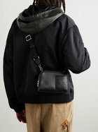LOEWE - Camera Mini Logo-Appliquéd Leather Messenger Bag