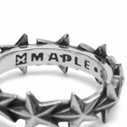 Maple Men's Star Ring - Medium in Silver