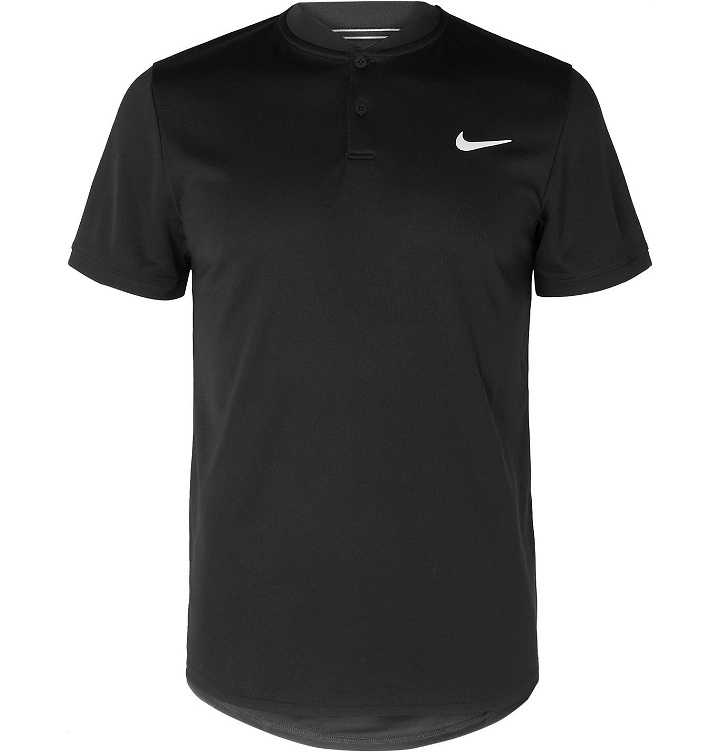 Photo: Nike Tennis - NikeCourt Dri-FIT Polo Shirt - Black