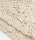 Anna Kosturova Crochet cotton scarf