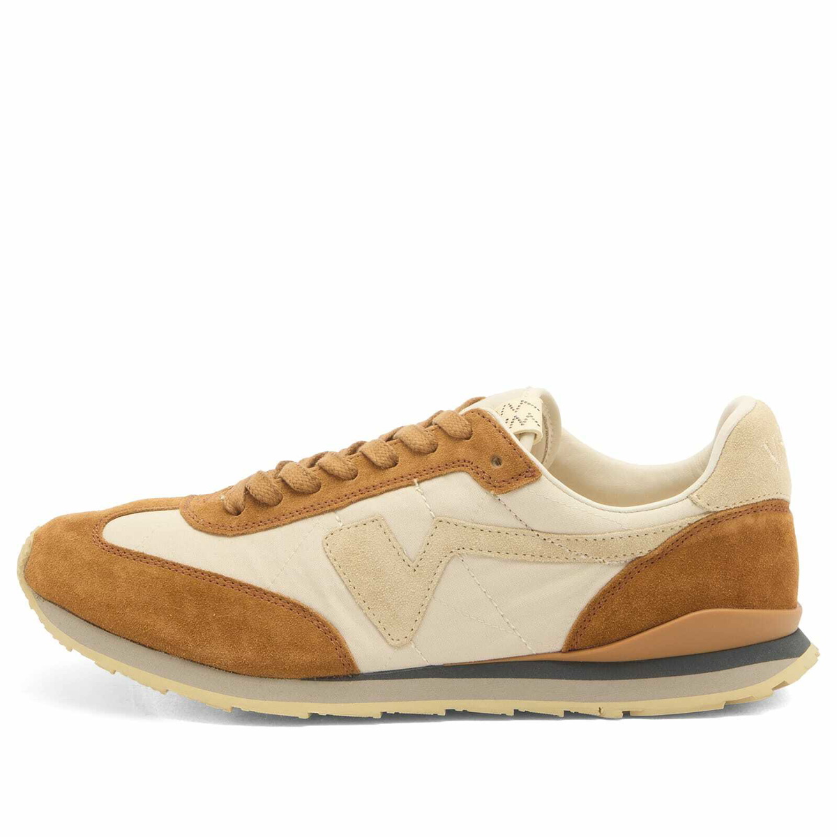 Visvim Men's FKT Runner in Light Brown Visvim