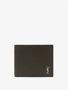 Saint Laurent   Wallet Green   Mens