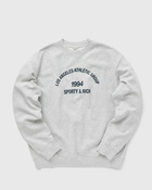 Sporty & Rich La Athletic Group Crewneck Grey - Mens - Sweatshirts