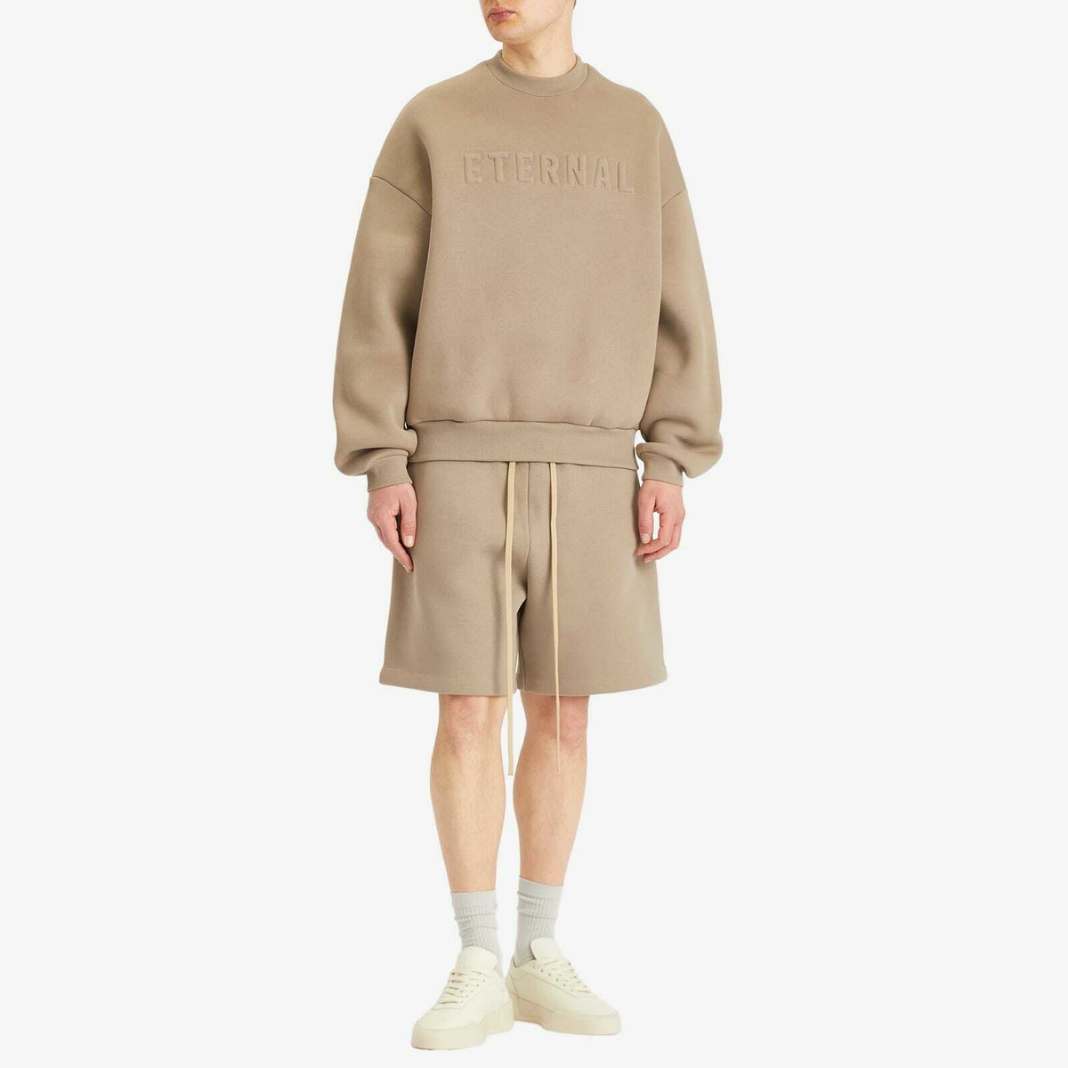 Fear Of God Men's Eternal Crew Sweatshirt in Dusty Beige