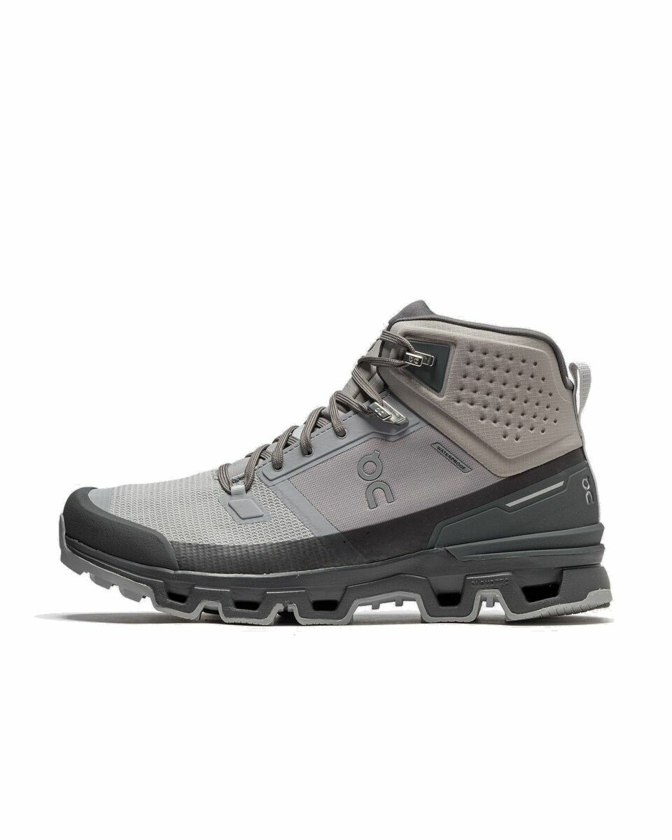 Photo: On Cloudrock Waterproof 2 M Grey - Mens - Boots