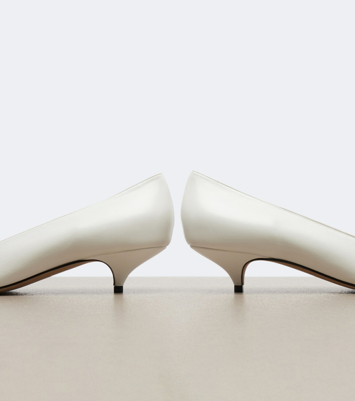 The Row Liisa leather pumps