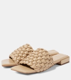 Souliers Martinez Aster woven leather slides