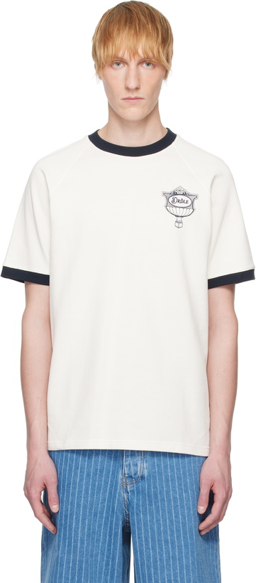 Photo: Drôle De Monsieur Off-White 'Le T-Shirt Piqué Drôle' T-shirt