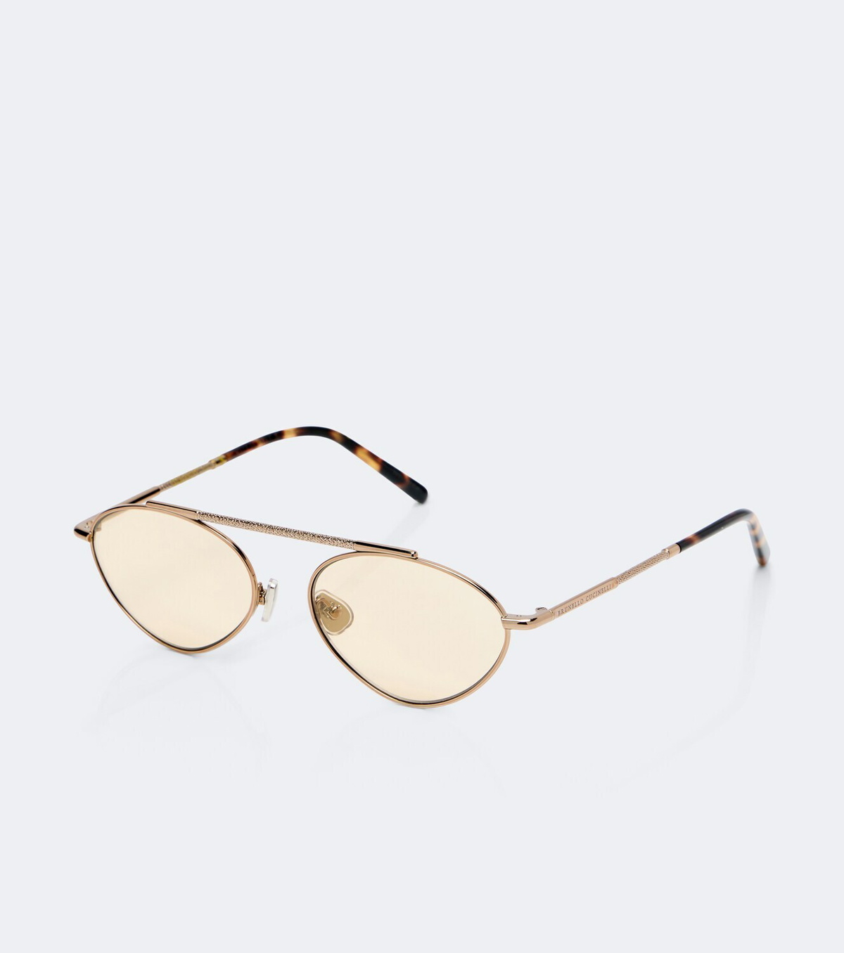 Brunello Cucinelli Sartorial Sunset oval sunglasses