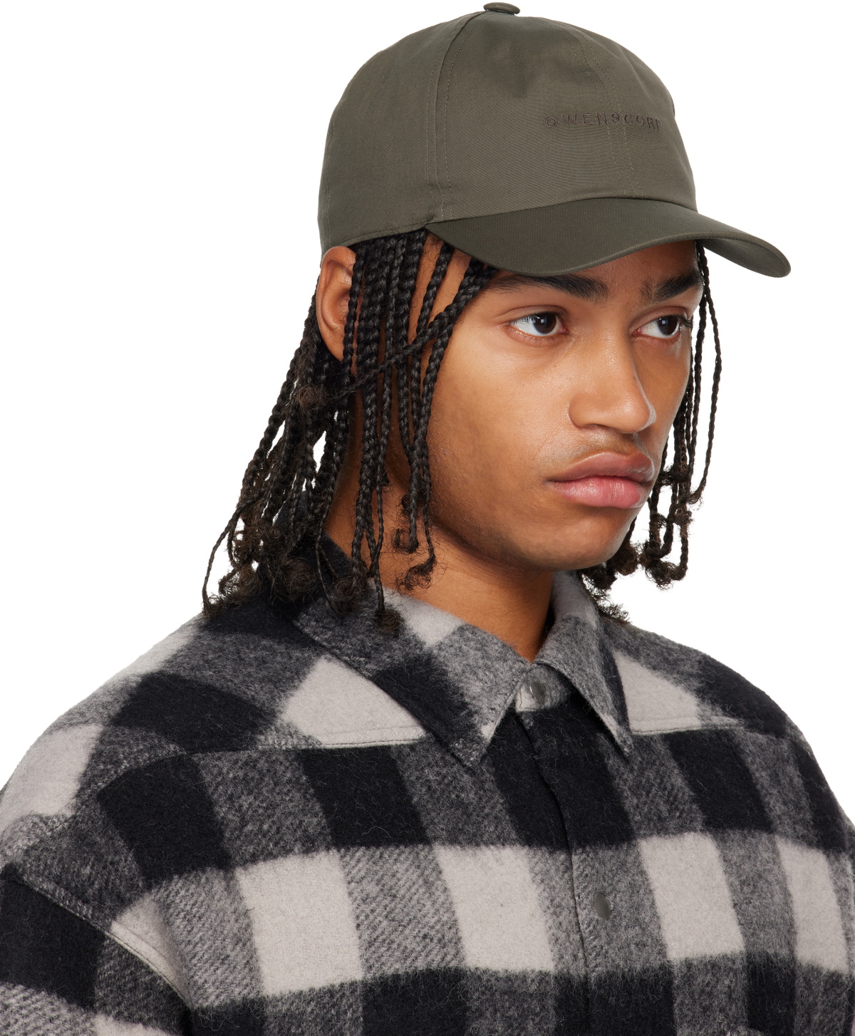 Rick Owens Khaki Concordians Owenscorp Embroidered Cap