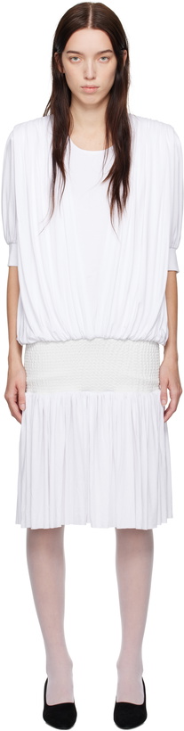 Photo: Nicklas Skovgaard White Grace Midi Dress