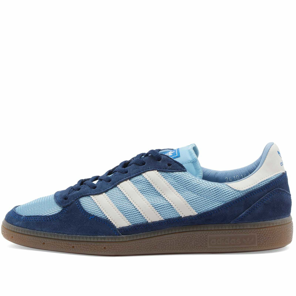 Adidas Statement Men's Adidas SPZL Handball Pro Sneakers in Clear Blue/Chalk White/Navy
