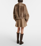 Brunello Cucinelli Monili wool-blend miniskirt
