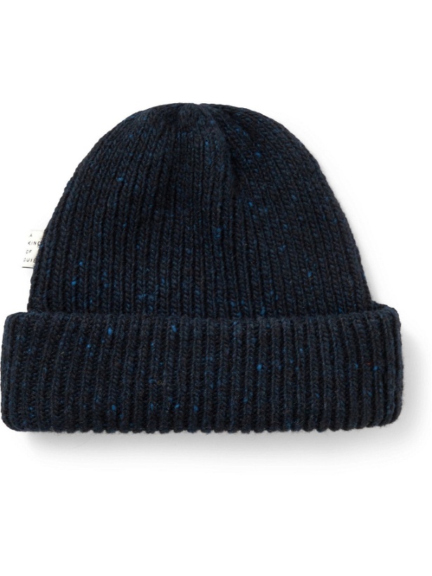Photo: A Kind Of Guise - Allen Ribbed Virgin Wool and Cashmere-Blend Beanie