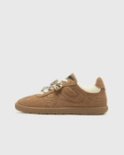 Ganni 08 Recycled Suede Brown Womens Lowtop