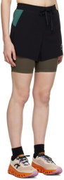 7 DAYS Active Black Training Shorts
