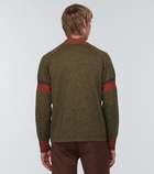 Wales Bonner - Fusion intarsia wool-blend zip cardigan