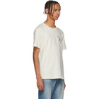 Acne Studios White Hippo Print T-Shirt