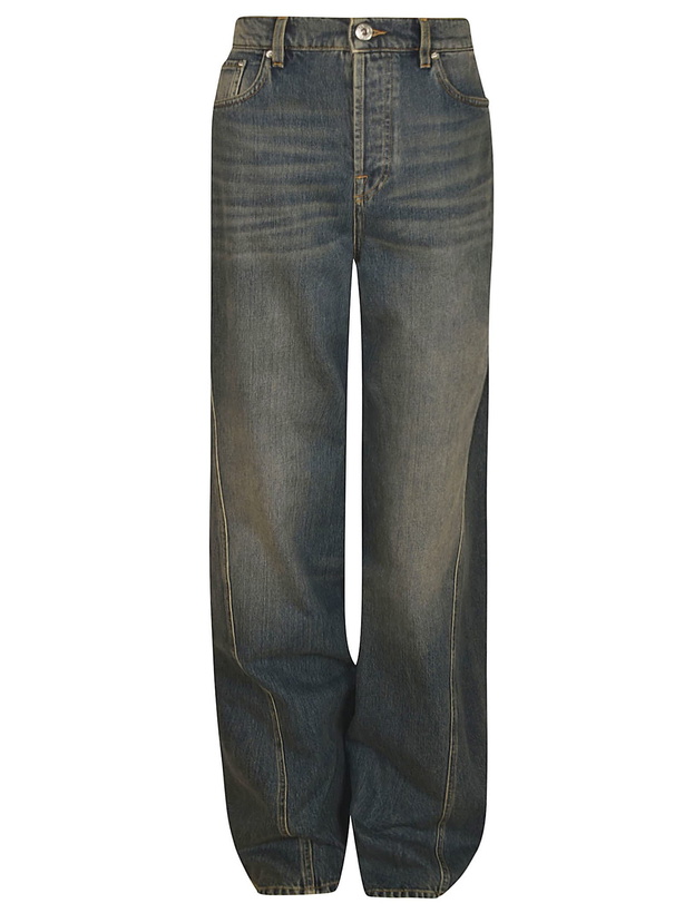 Photo: Lanvin Long Buttoned Jeans