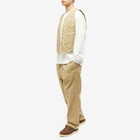 s.k manor hill Men's Nest Pant in Tan Quilted Nylon
