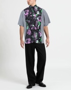 Msgm Mens Shirt in Grey