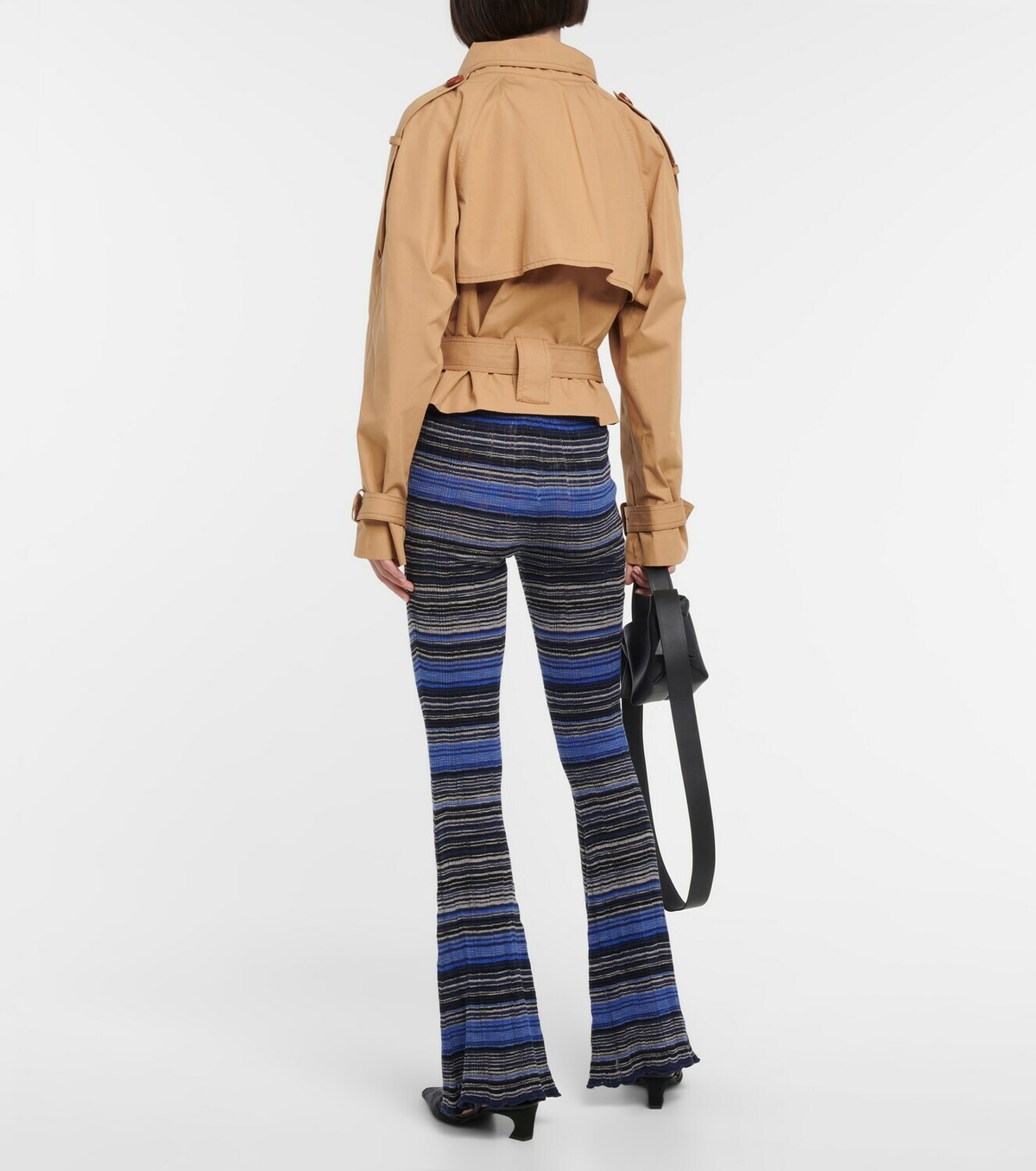 Acne Studios - Cotton gabardine cropped trench coat