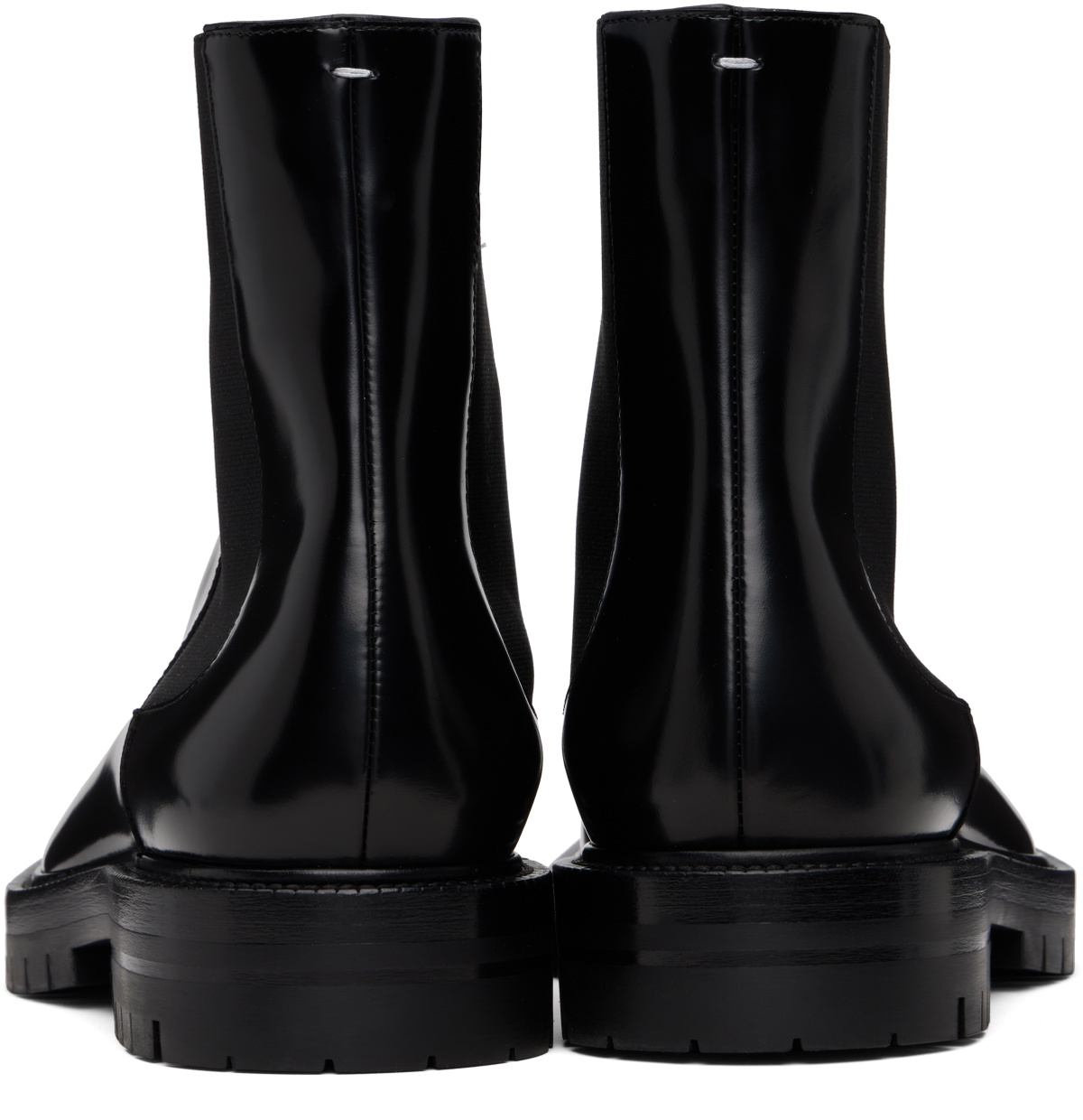 Maison Margiela Black Tabi Chelsea Boots