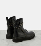 Valentino Garavani Rockstud leather combat boots