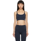 Reebok By Victoria Beckham Navy Seamless Bra