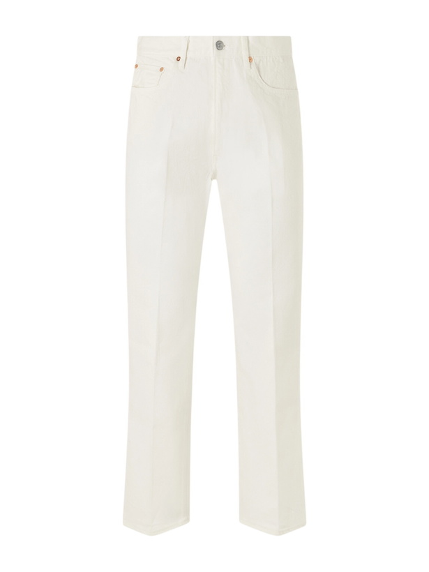 Photo: Kaptain Sunshine - Skate Straight-Leg Jeans - White