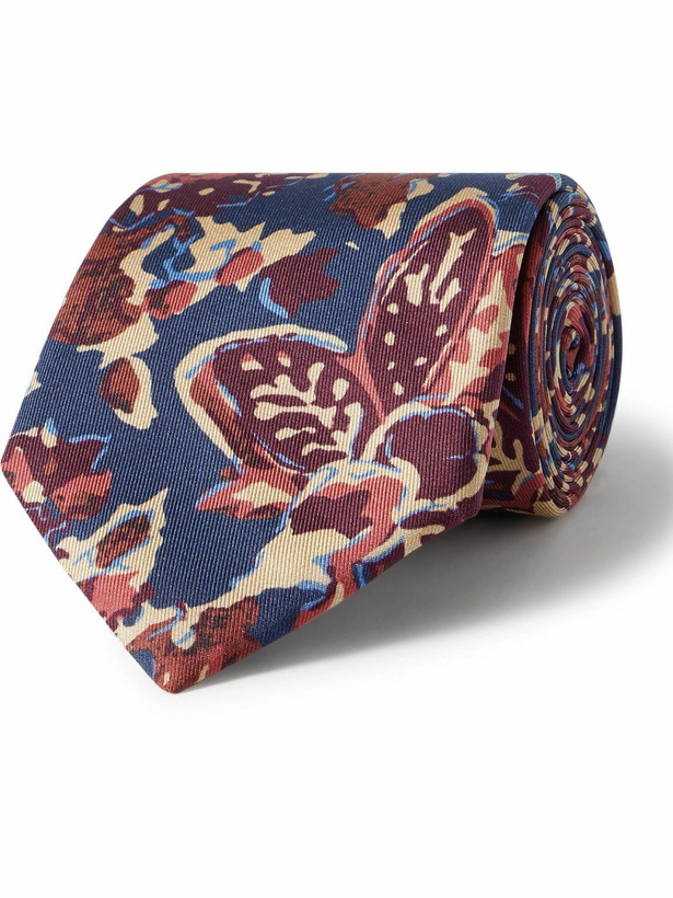 Photo: Favourbrook - Charleston 7.5cm Floral-Print Silk Tie