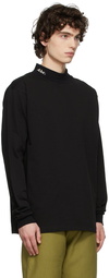 Advisory Board Crystals Black Mock Neck T-Shirt