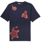 Loewe - Paula's Ibiza Printed Cotton-Jersey T-Shirt - Navy