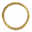 Balenciaga Gold Logo Ring