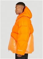 Glyme Padded Jacket in Orange