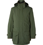 James Purdey & Sons - Snipe Shell Hooded Coat - Green