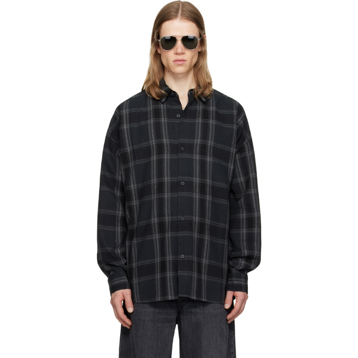 Photo: Fear of God ESSENTIALS Black Button Up Shirt
